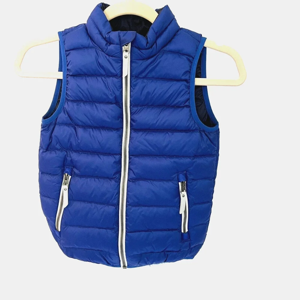 Hanna Andersson Royal Blue Puffer Vest